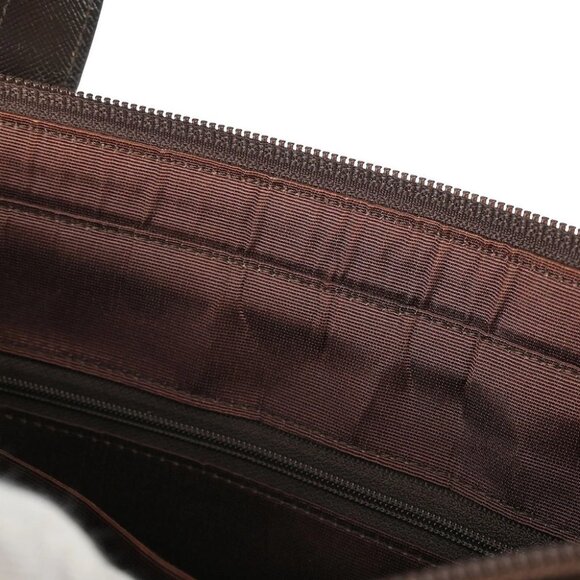Burberry Beige Canvas House Check Tote Handbag 177296 - Picture 10 of 10